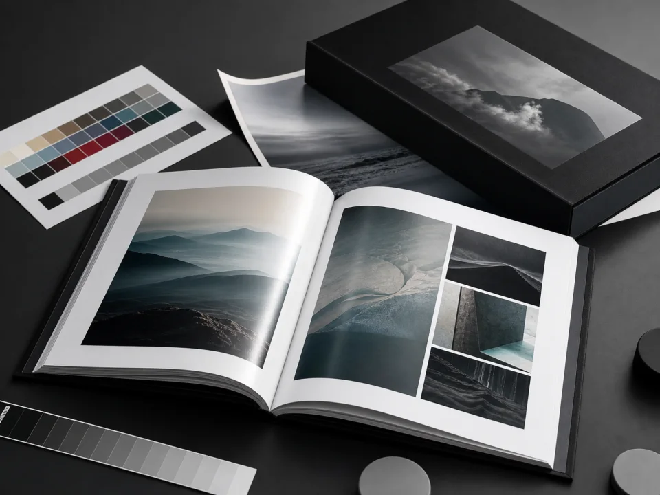 Photography Books custom book printing sample